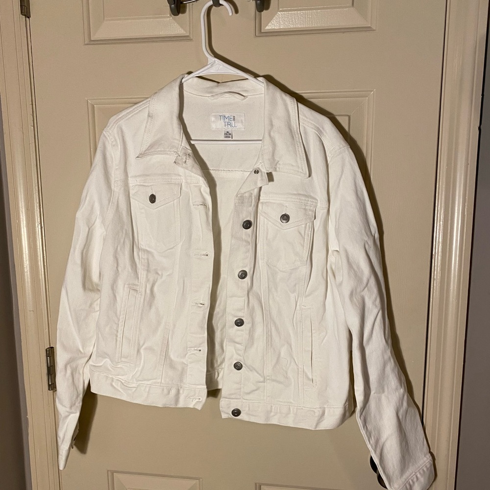 White Jean Jacket